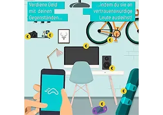 Die sichere Sharing-App zum Mieten und Vermieten von Dingen